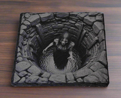 Laser Engraved 3d Slate Coasters