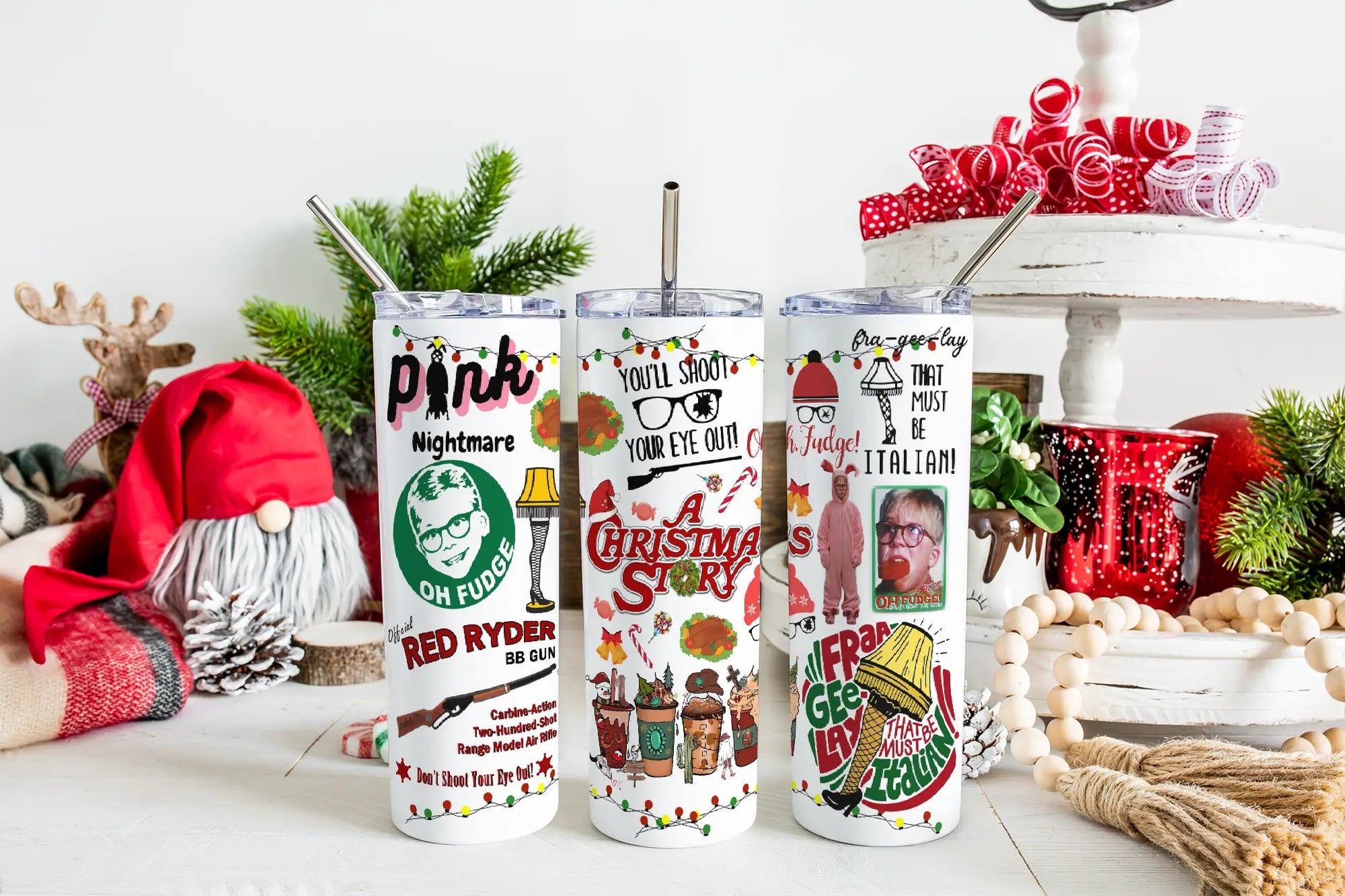 A Christmas Story Tumbler - Kato Kreations