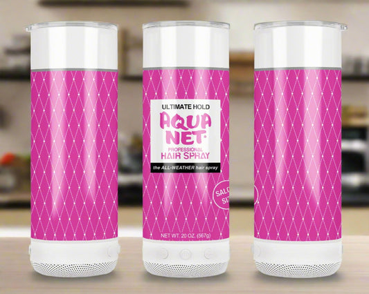 Aqua Net 20oz Bluetooth Speaker Tumbler - Kato Kreations