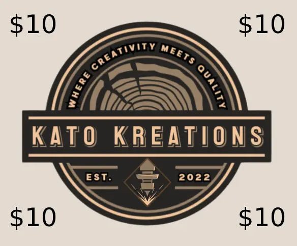 Kato Kreations Gift Card - Kato Kreations